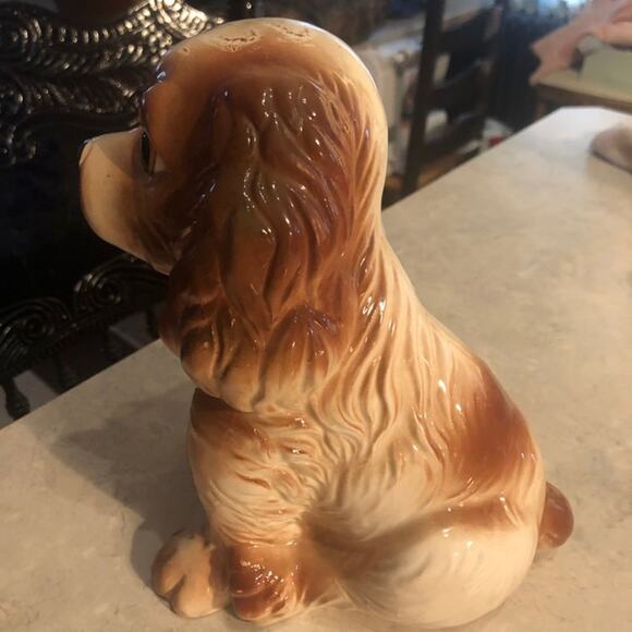 Vintage 8" Cocker Spaniel statue - Picture 3 of 6